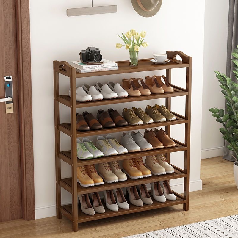 Room Divider Bamboo - Hoge kwaliteit bamboe schoenenplank schoenen opbergorganisator