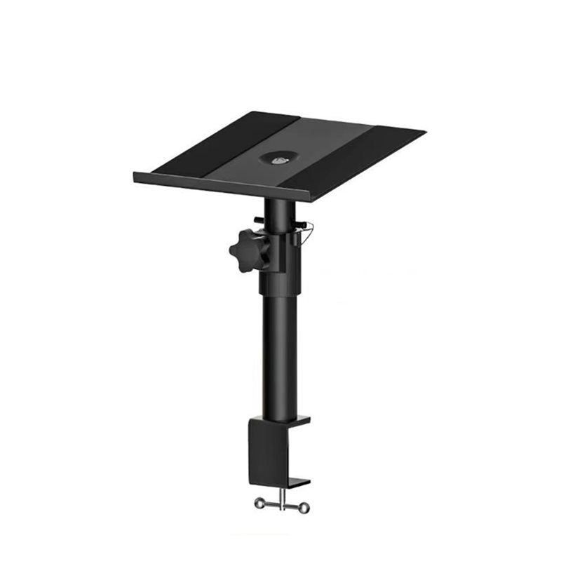 Adjustable Monitor Mount - A99E-Studio-Grade klembevestigde luidsprekerstandaard, in hoogte verstelbaar