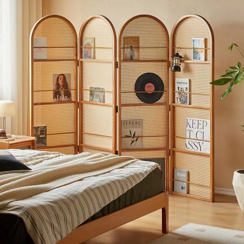Mobiele rotan vouwwand voor wo - Room Divider Bamboo recensie en prijs