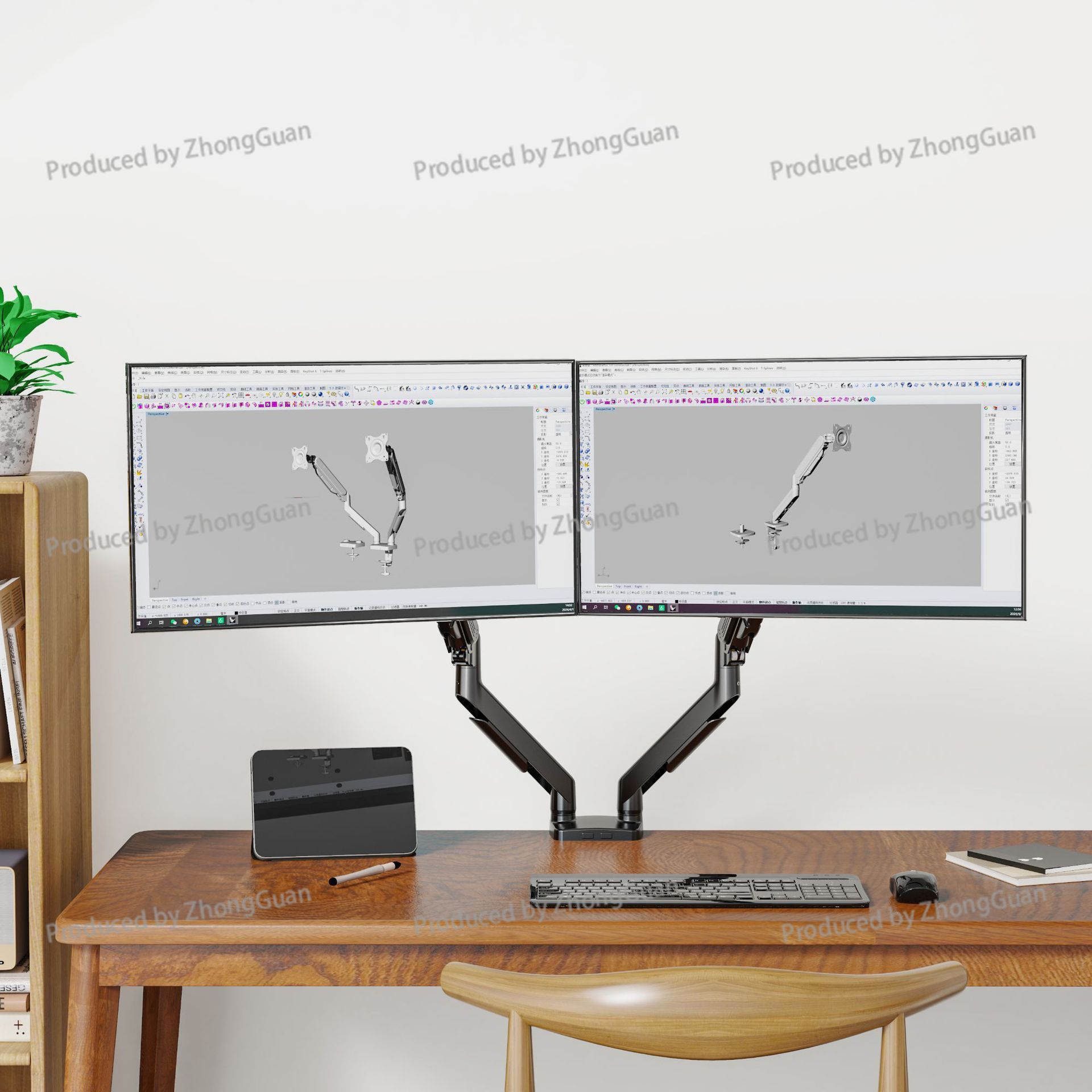Gasveer-monitorbevestiging met - Adjustable Monitor Mount recensie en prijs