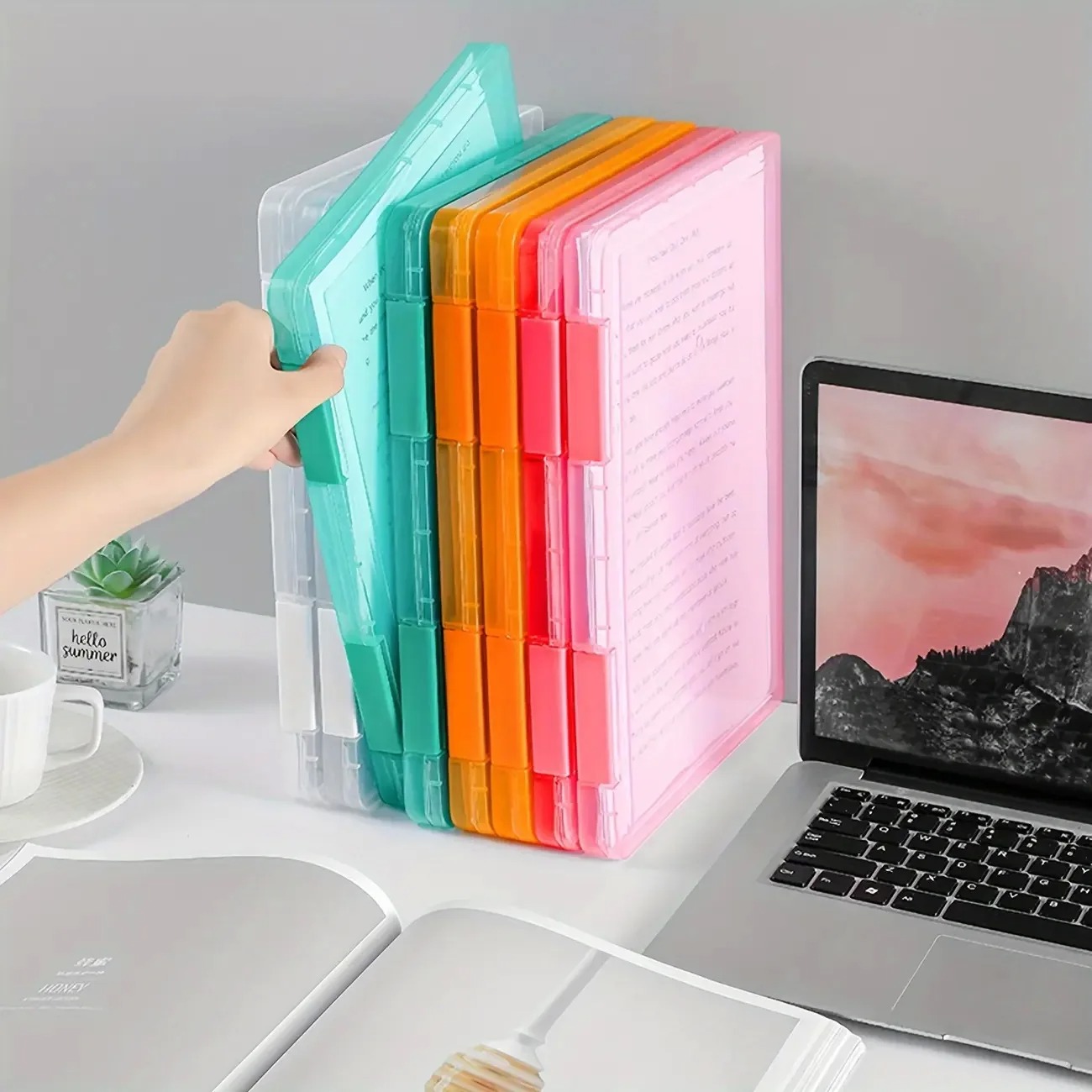 1 st meerlaagse draagbare best - Binder Storage Box recensie en prijs