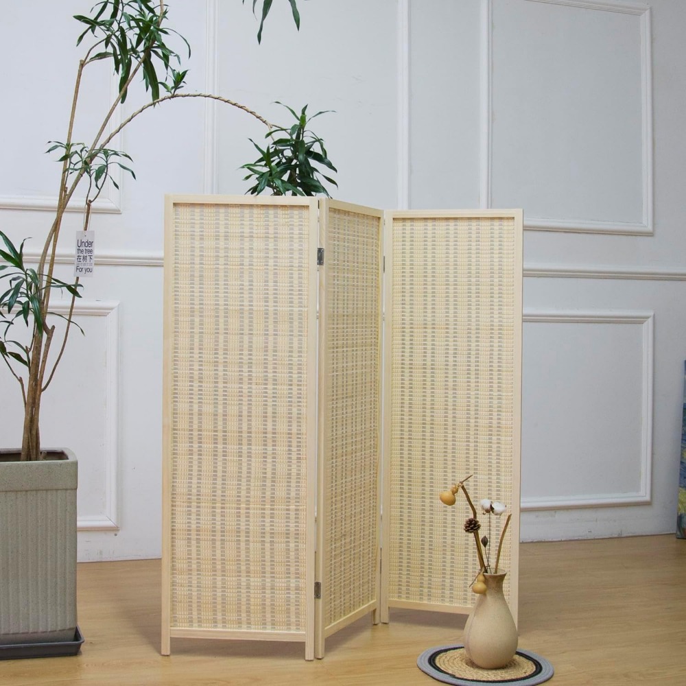 3-delige korte kamerverdeler,  - Room Divider Bamboo recensie en prijs