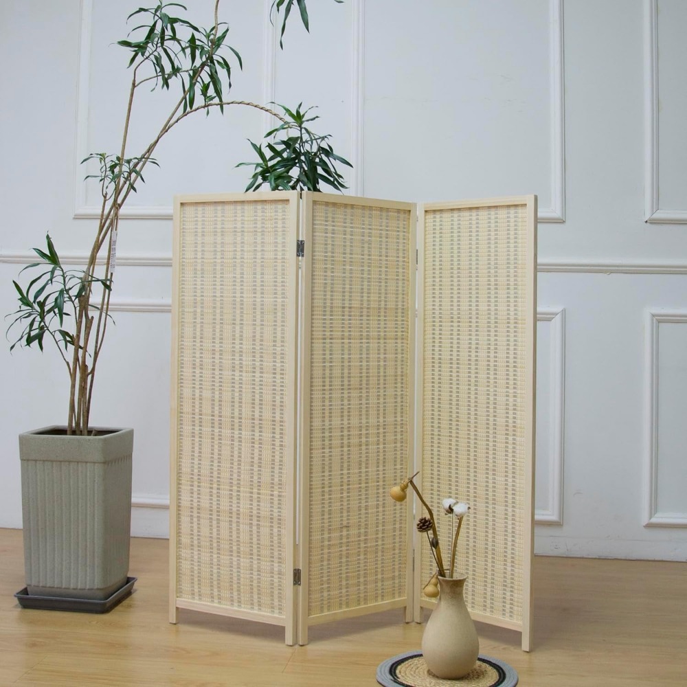 3-delige korte kamerverdeler,  - Room Divider Bamboo recensie en prijs