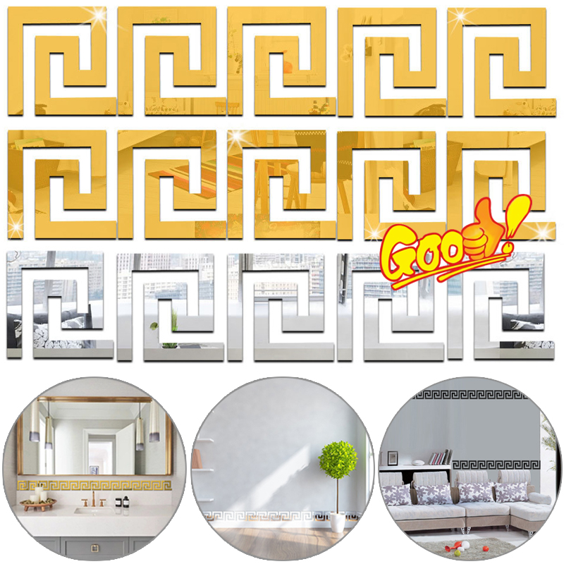 10 STKS 3D Art Spiegel Oppervl - Office Furniture For Sale recensie en prijs