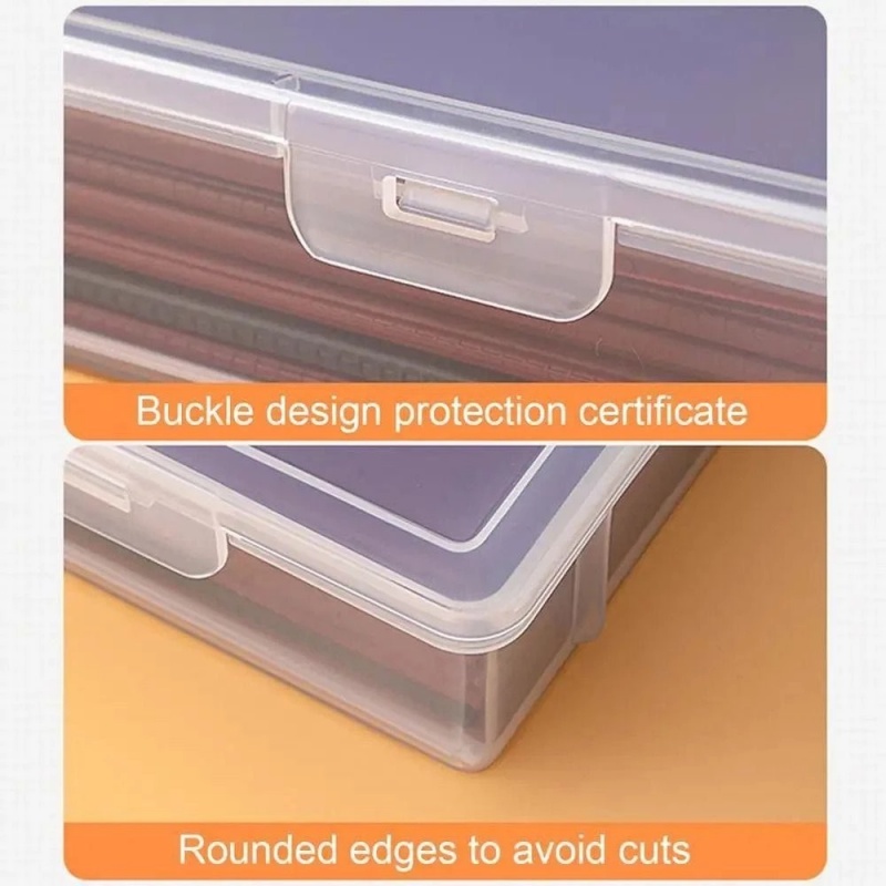 Nieuwe plastic documentenorgan - Binder Storage Box recensie en prijs