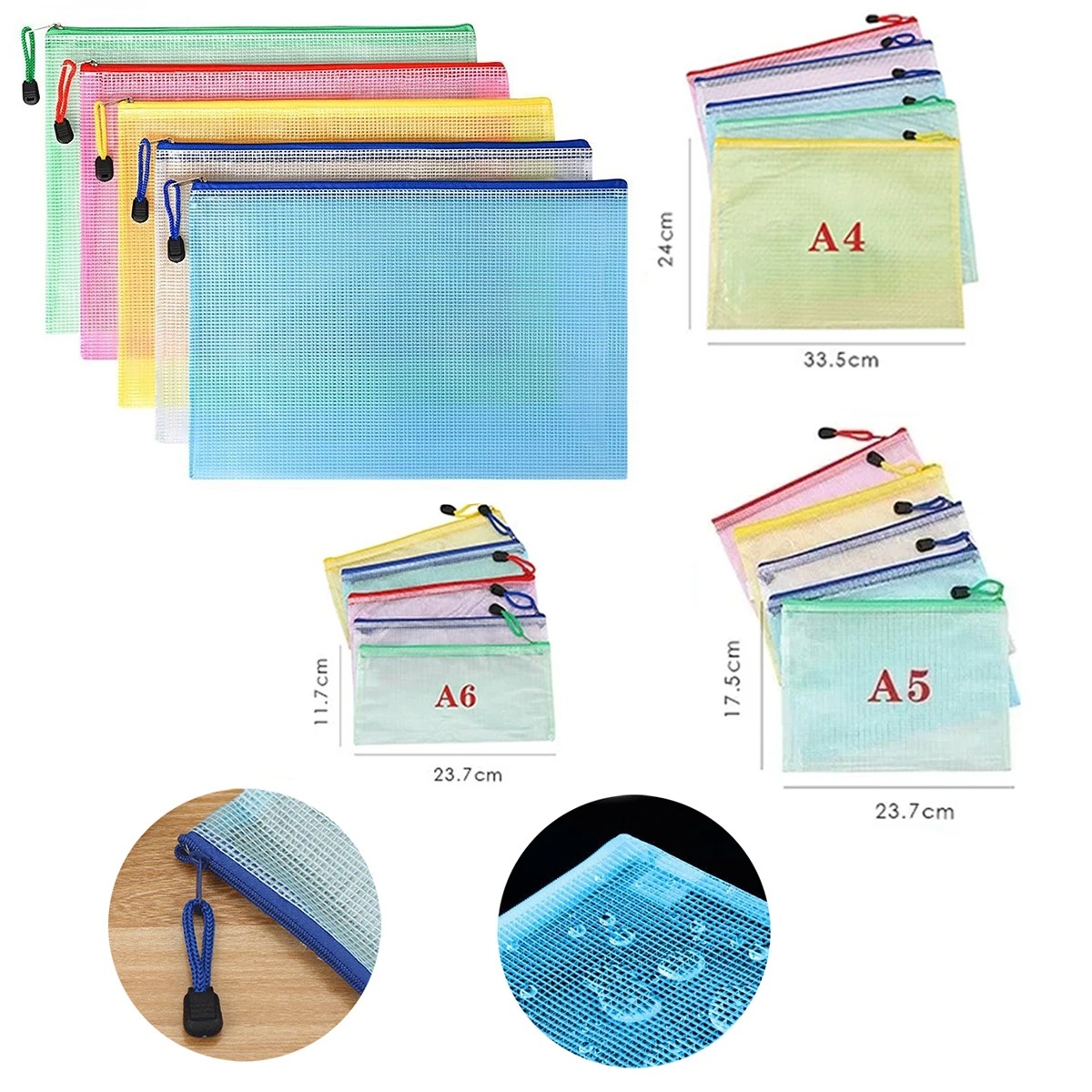 5-100PCS Briefpapier Opbergmap - Binder Storage Box recensie en prijs