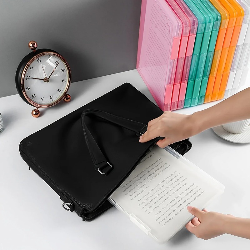 Meerlaagse draagbare transpara - Binder Storage Box recensie en prijs